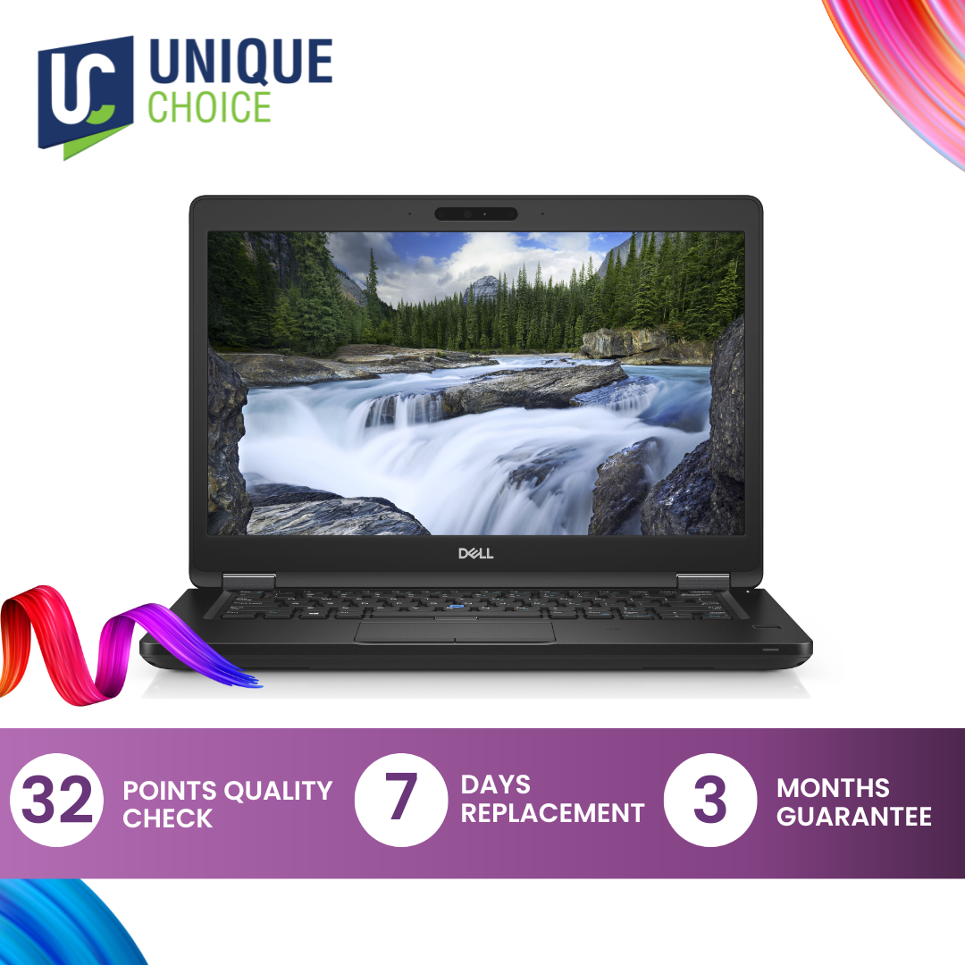 Dell Latitude – 8th Gen Intel Core i5, 8GB RAM, 256GB SSD (Model 5490)