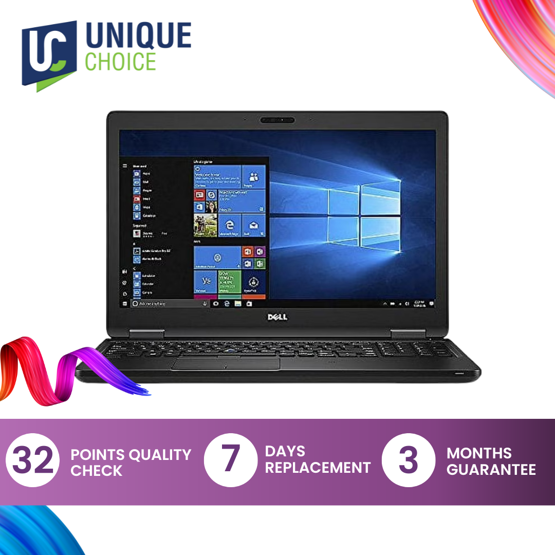 Dell Latitude – 6th Gen Intel Core i5, 8GB RAM, 256GB SSD (Model 5570)