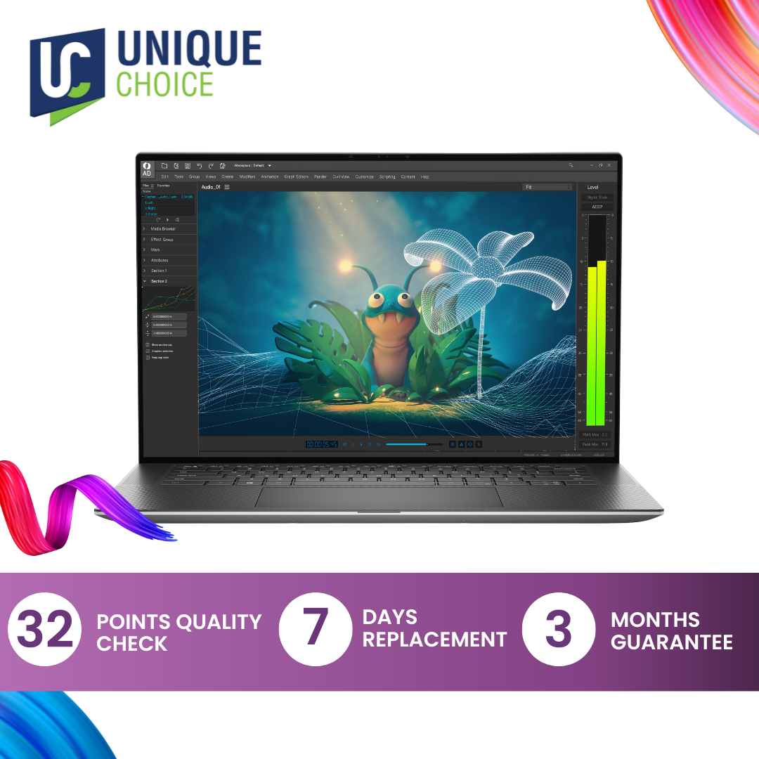 Dell Precision – 12th Gen Intel Core i7, 16GB RAM, 1TB SSD (Model 5570)