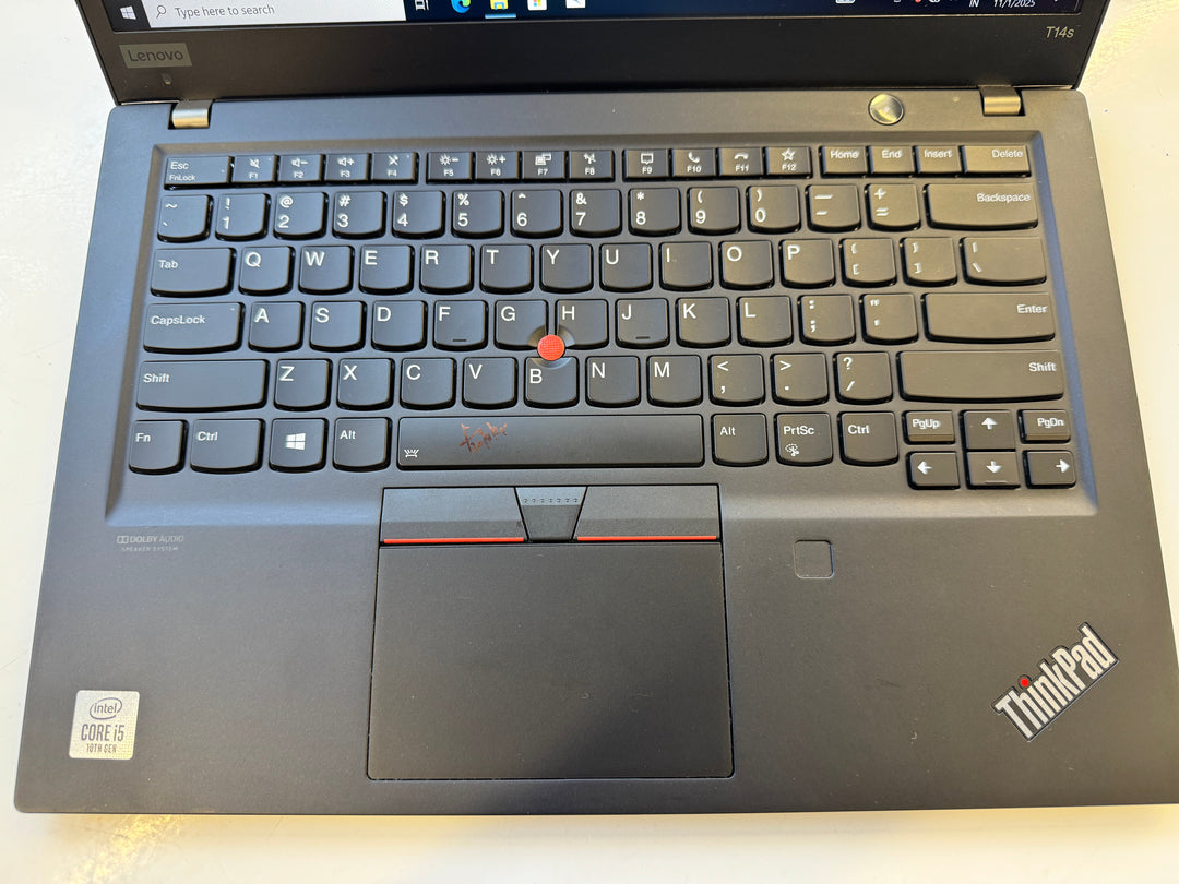 Lenovo Thinkpad T14s Core i5/10th/16gb/256SSD
